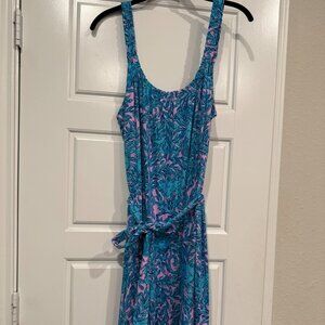 Lilly Pulitzer Strappy Dress with Cinched Tie